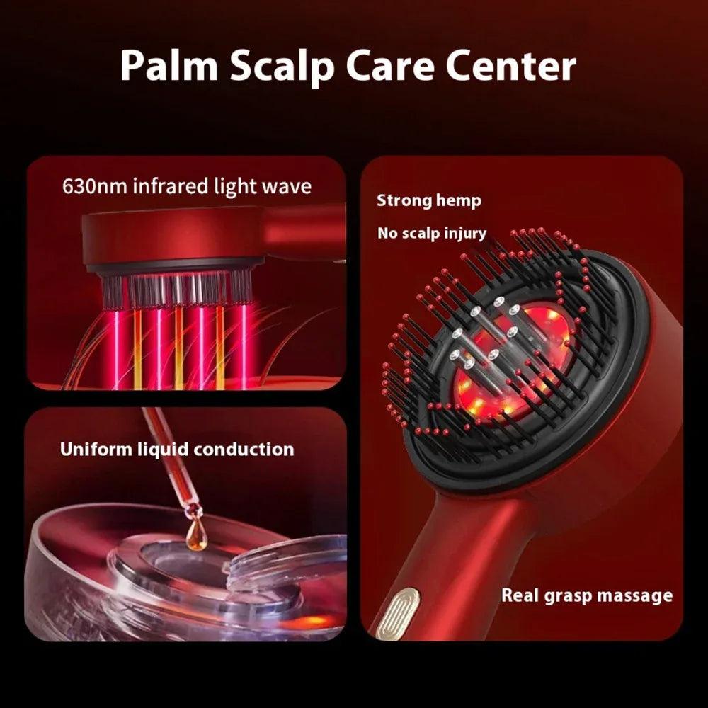LumiGrow™ — LED Scalp Massage Brush for Hair Growth - Voraly