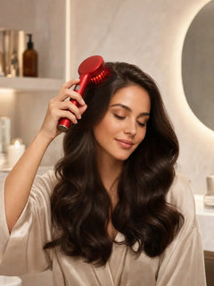 Voraly Clinical Hair Growth System | LED Brush & Bio - Active Serum Bundle - Voraly